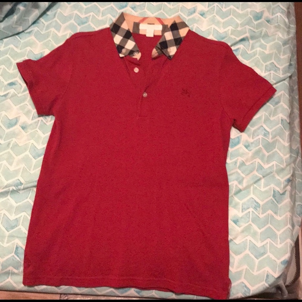 Boys Burberry polo, great conditions almost new
